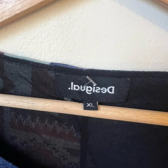 Desigual Rasha Mesh Dress, size XL - Picture 5 of 5